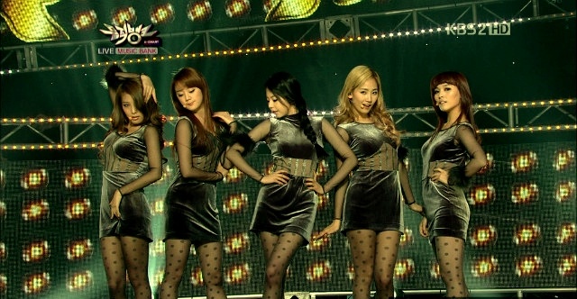 111209.뮤직뱅크 원더걸스가 - Be My Baby