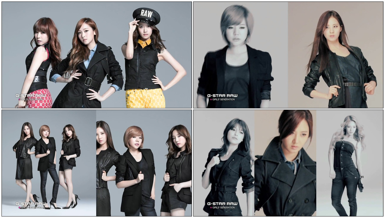 G-STAR RAW × GIRLS' GENERATION（少女時代）インタビューバージョン