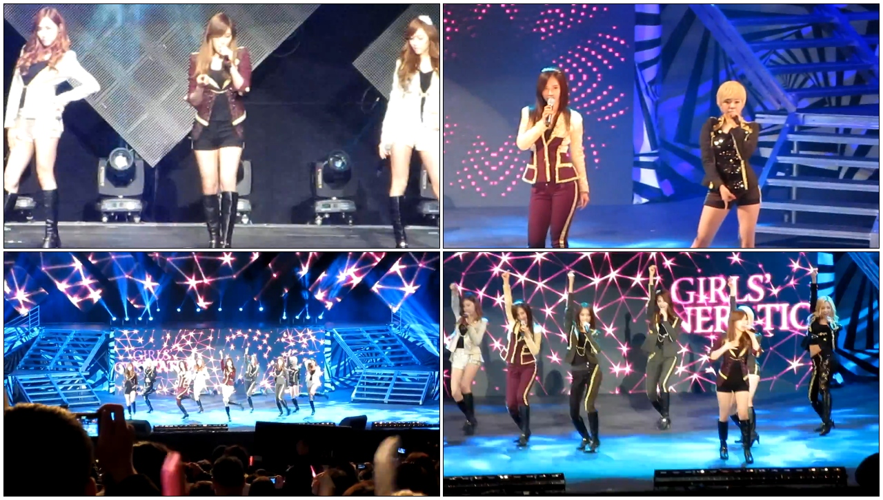 소녀시대(SNSD) - Genie Remix @ 121110  SBS K Pop Super Concert