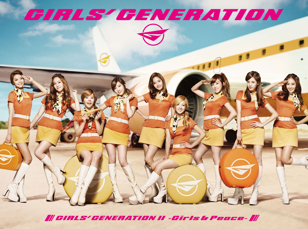 일본 2nd 앨범『GIRLS' GENERATION Ⅱ ~Girls & Peace~』앨범정보