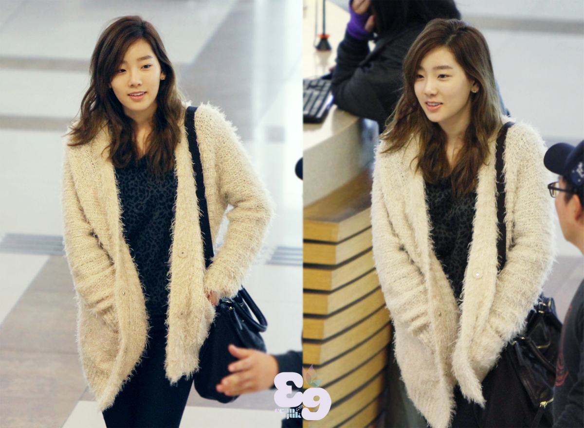 [4 Pics] SNSD_태연 :: 121105 김포공항 출국 by 깐죽