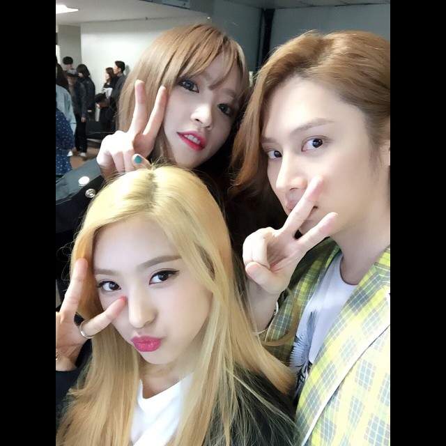 150417 하니(exid) 인스타그램 - in 뮤뱅 with 어스타일포유