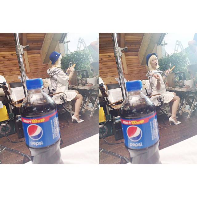 150518 정화(exid) 인스타그램 - 컬렉션 마치겠습니다.