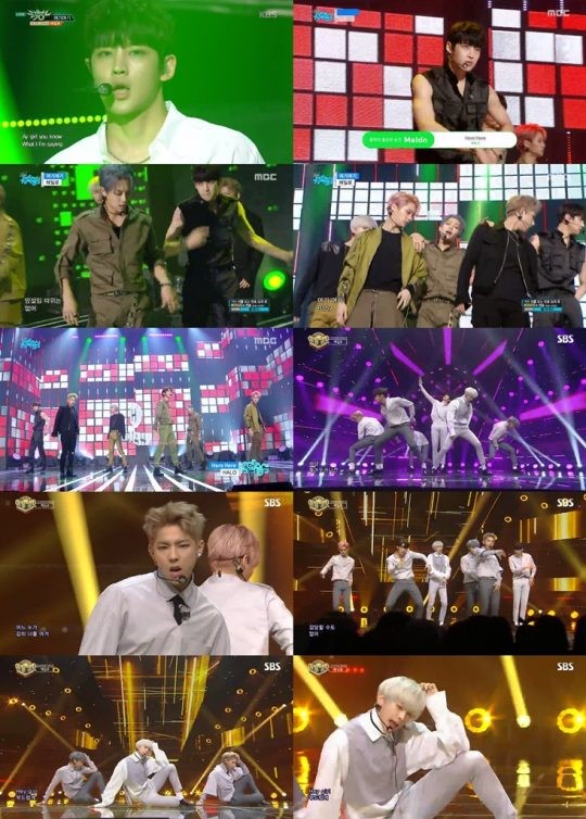 헤일로, ‘여기여기’ 공중파 3사 음악방송 화려한 컴백 신고식