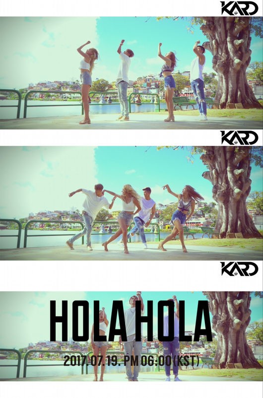 KRAD 포인트 안무영상 Hola Hola 가 왔어요~!!