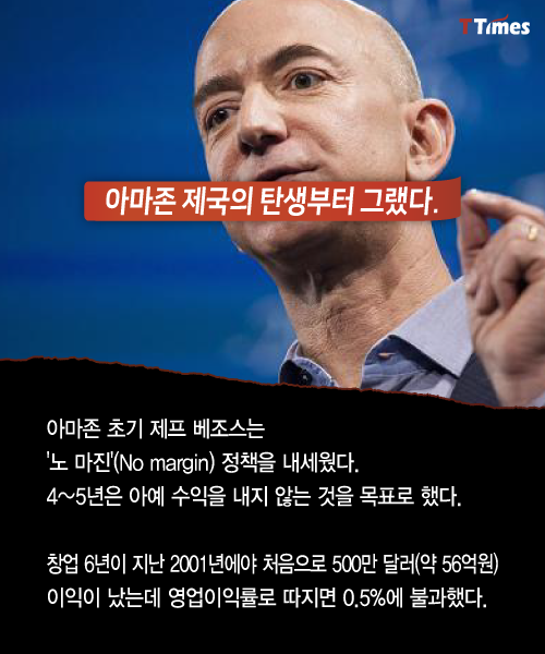 아마존 상업의 무서움