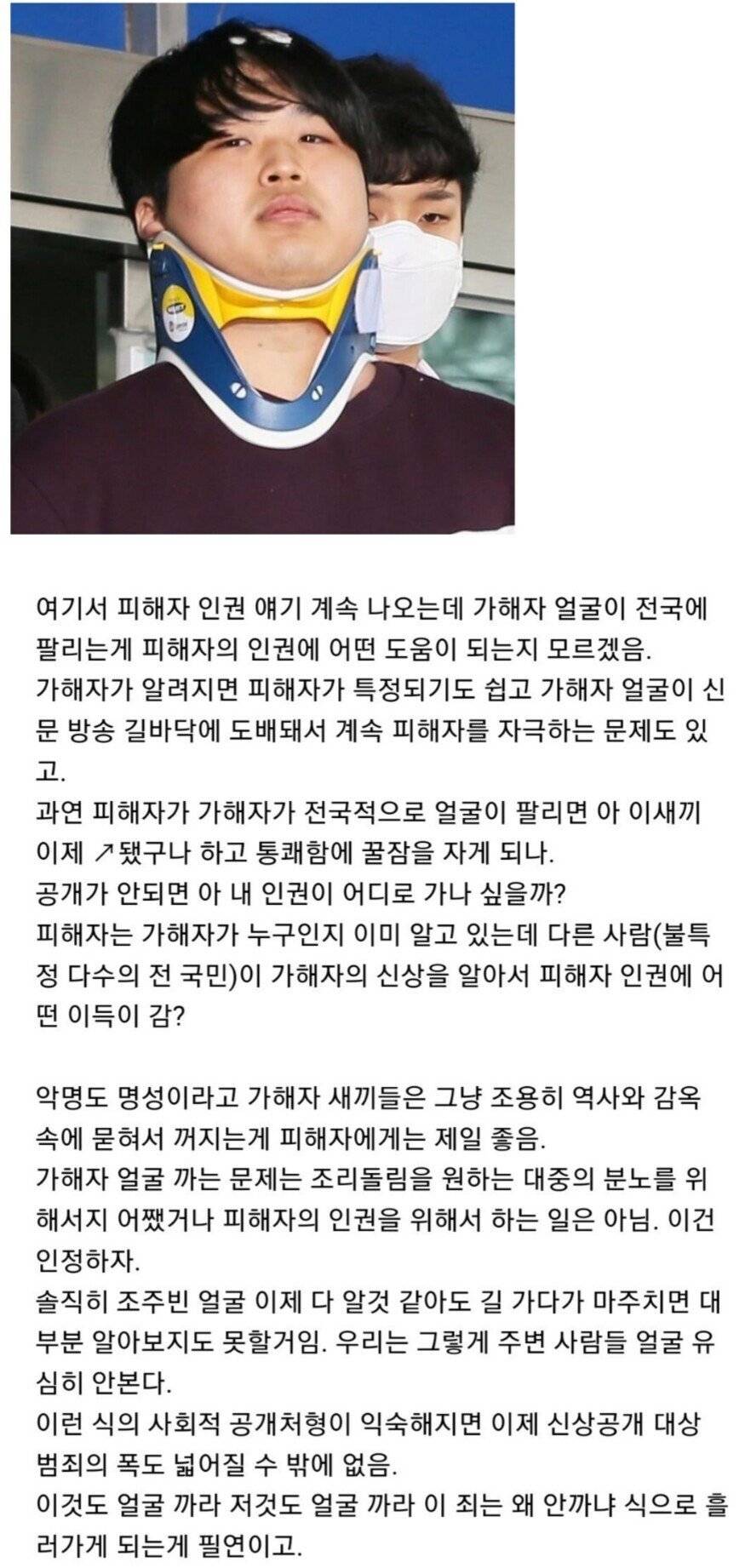 정인이 학대 피의자 신상공개 반대하는 이유