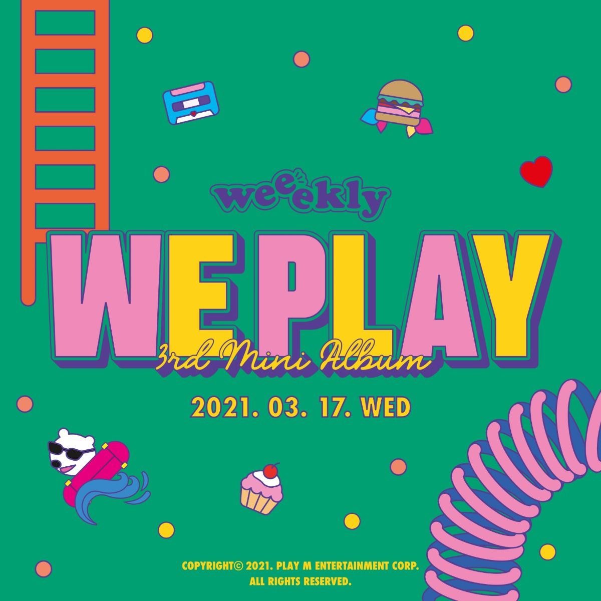 Weeekly(위클리) 3rd Mini Album [We play] 티저