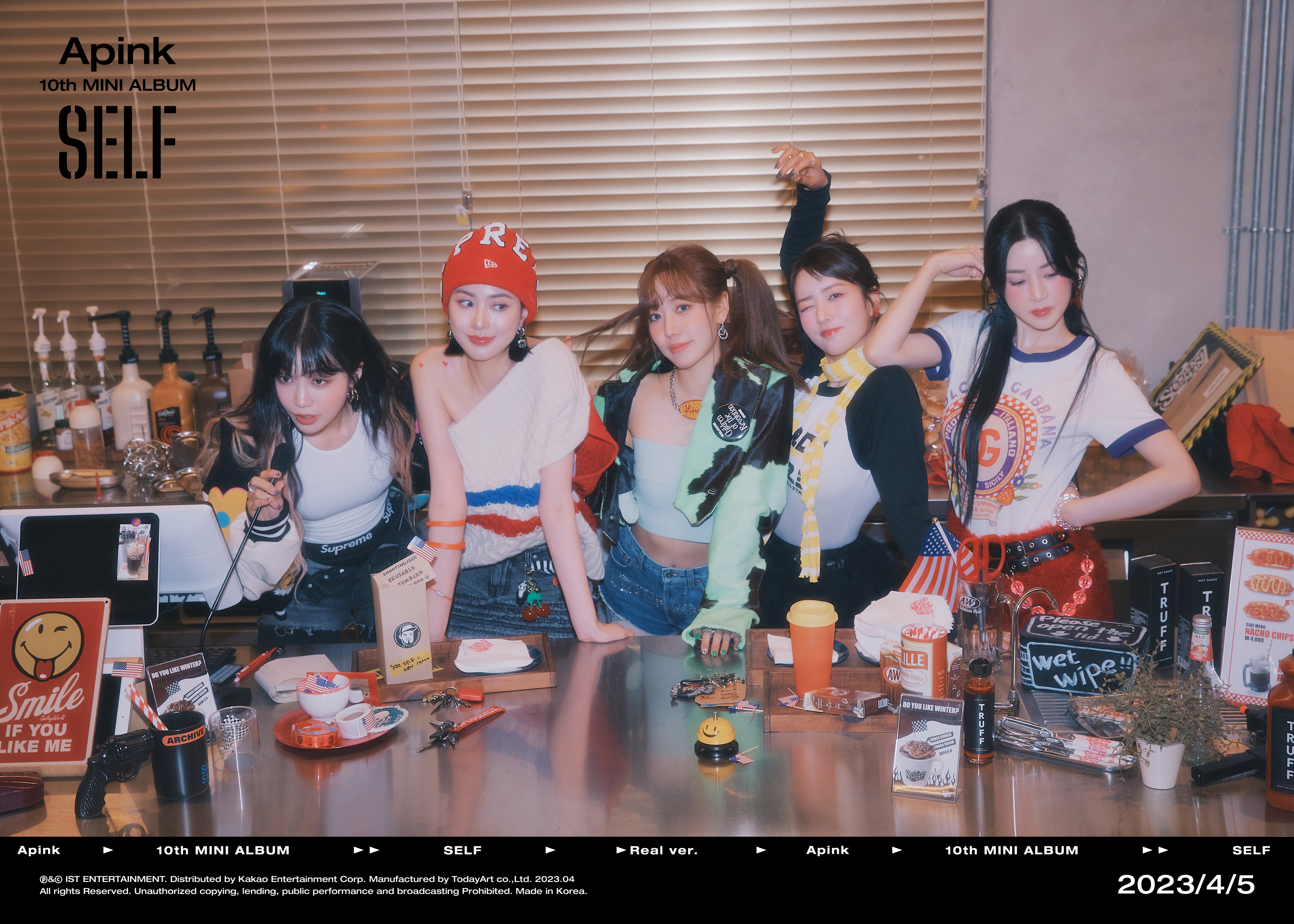에이핑크 Apink 10th Mini Album [SELF] Concept Photo #Real #Apink 2023.04.05 6PM (KST)