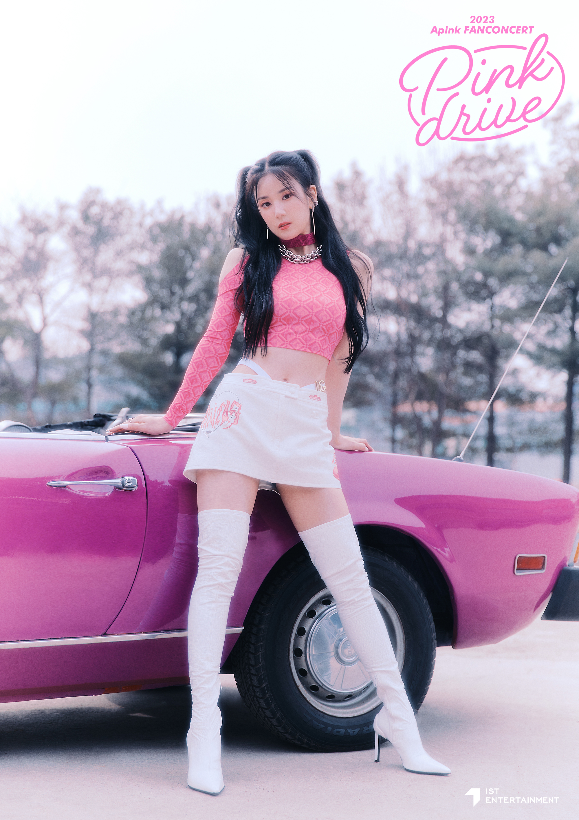 2023 에이핑크 Apink FANCONCERT [Pink drive] Poster 초롱 보미