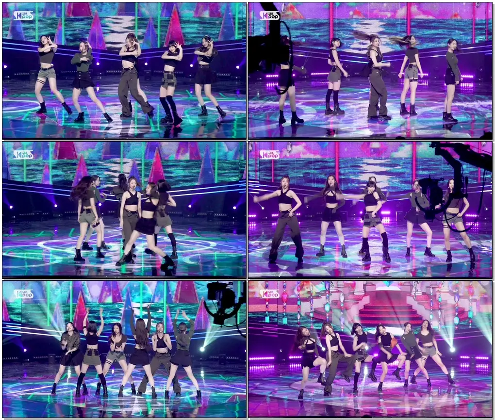 #르세라핌 #Blue_Flame [안방1열 직캠] 르세라핌 'Blue Flame' 풀캠 (LE SSERAFIM Full Cam)│@SBS Inkigayo_2022.05.08.