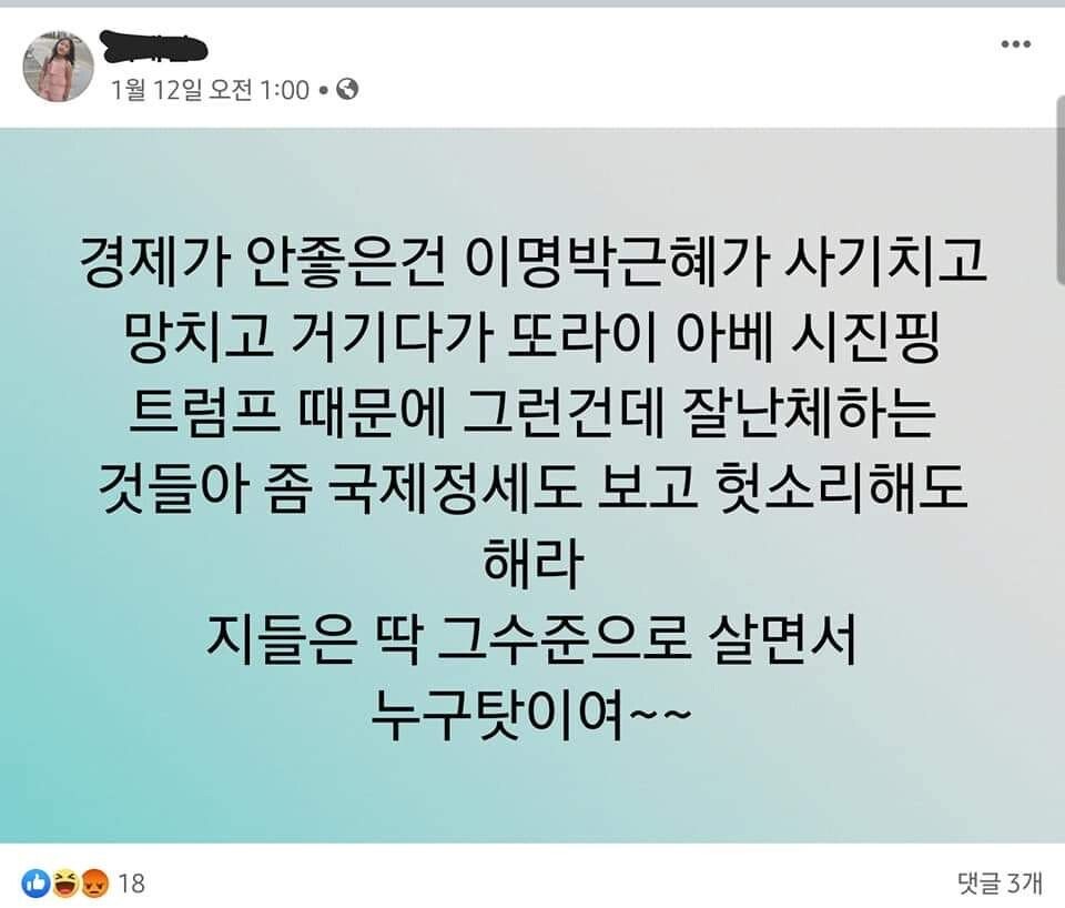 피살 공무원 친형 페이스북 글들