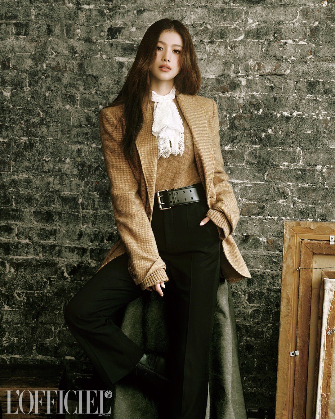 랄프 로렌 화보 찍은 사나