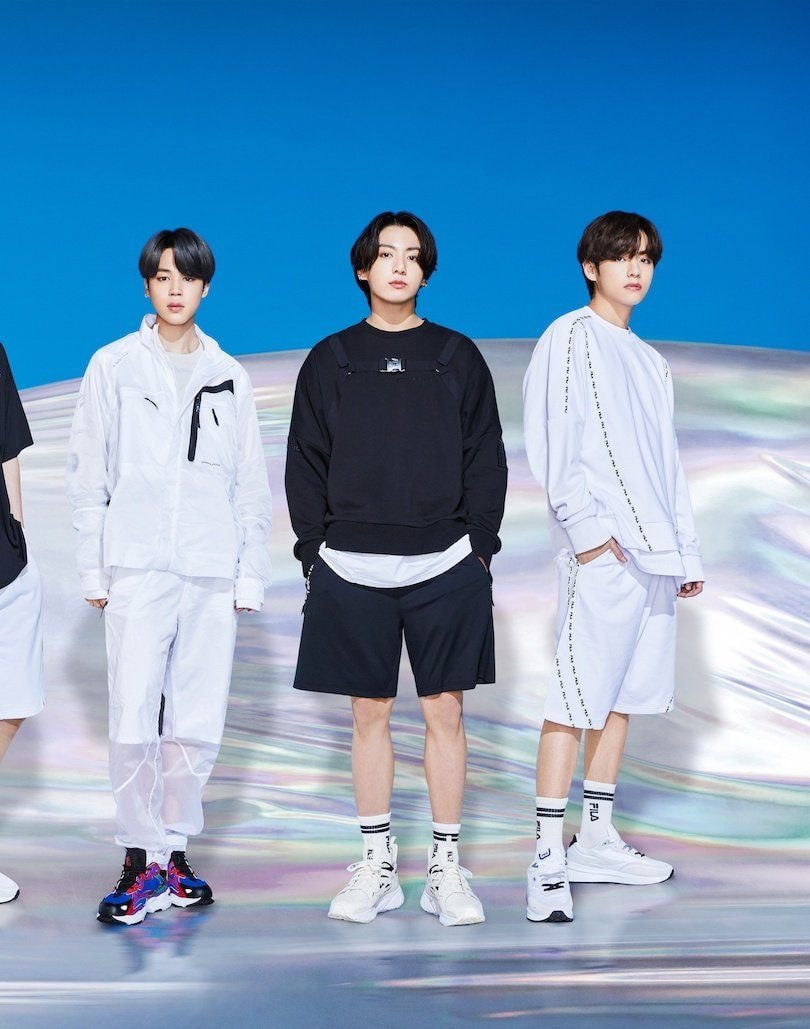 FILA x 방탄소년단 새화보