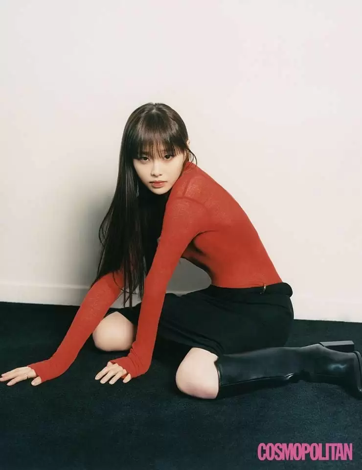 코스모폴리탄 4월호 츄 (+인터뷰 링크)