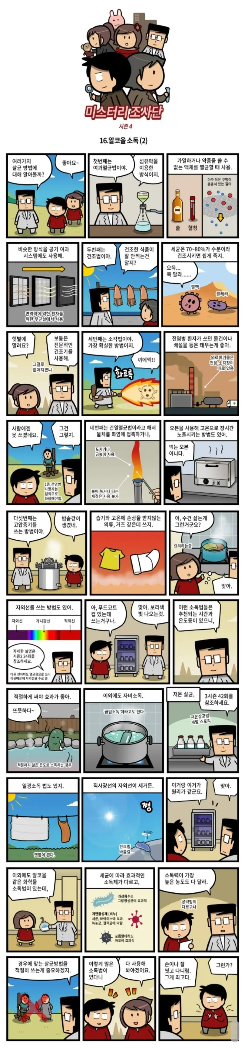 여러가지 살균 방법에 대해 알아볼까?