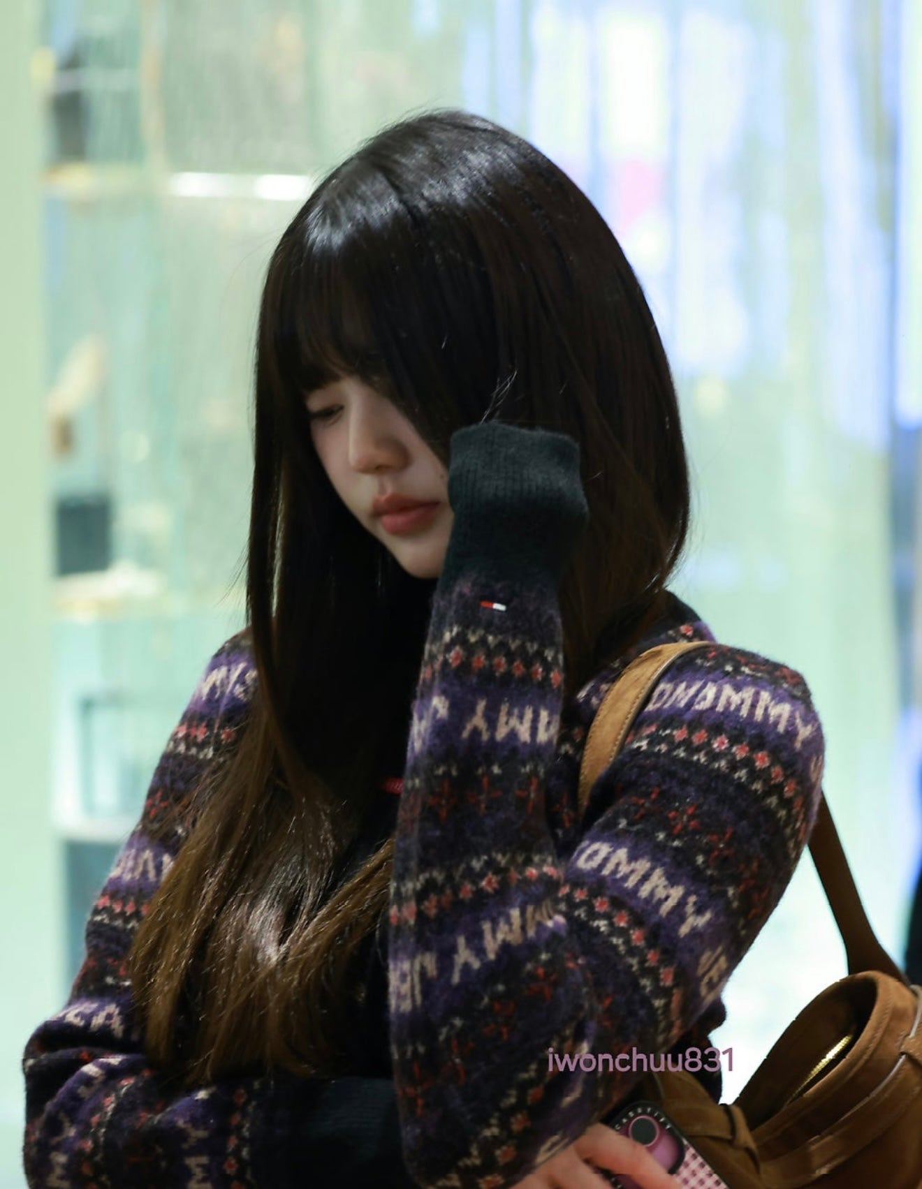 오늘 간사이 공항에서 사진 찍힌 장원영