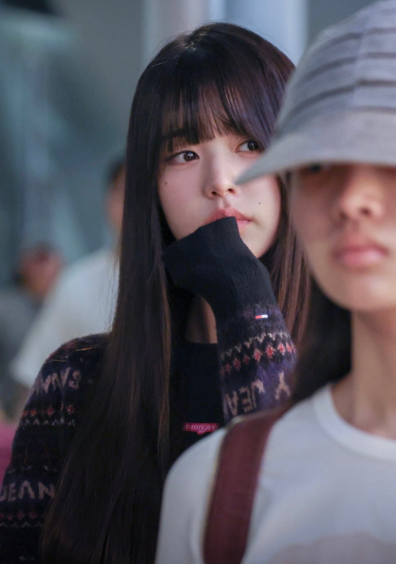 오늘 간사이 공항에서 사진 찍힌 장원영