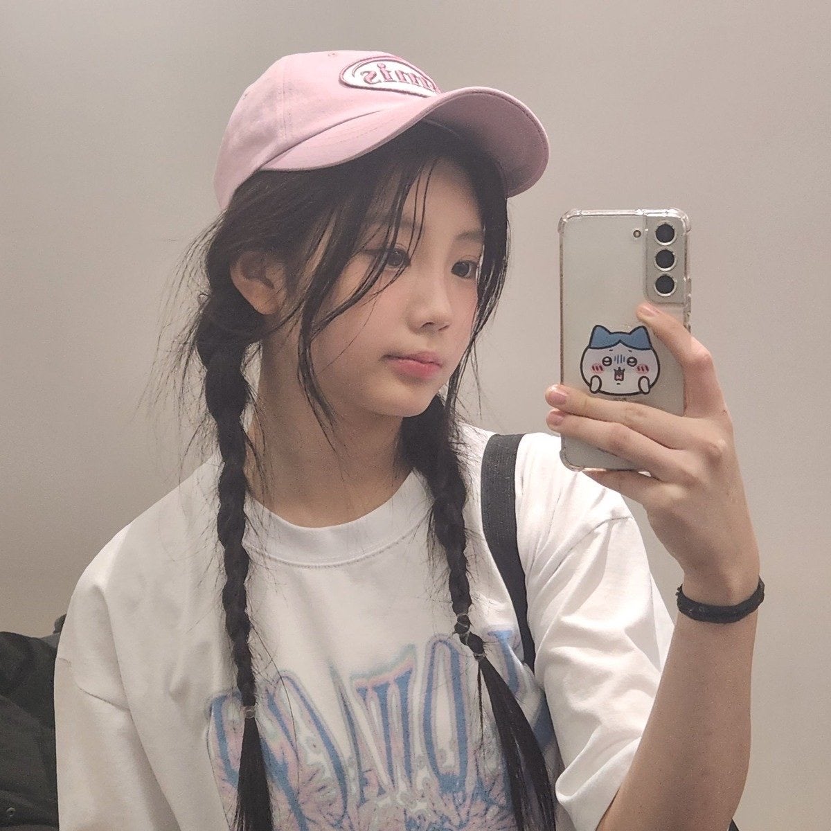 갤럭시 유저라는 아일릿 원희 갤럭시 셀카