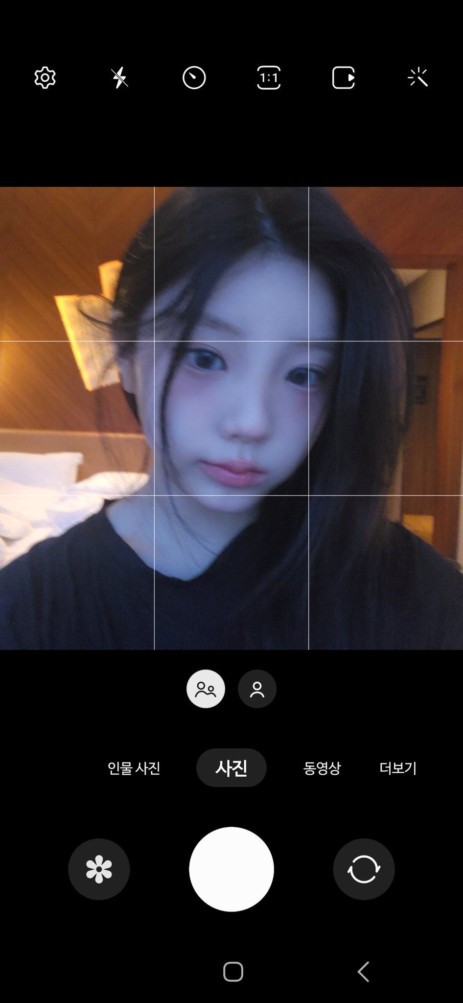 갤럭시 유저라는 아일릿 원희 갤럭시 셀카