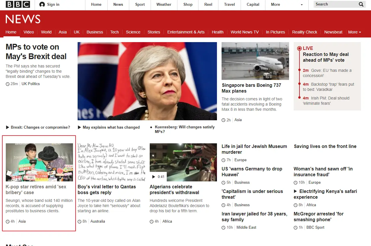 K-pop을 널리 알리는 승리 (feat.BBC)