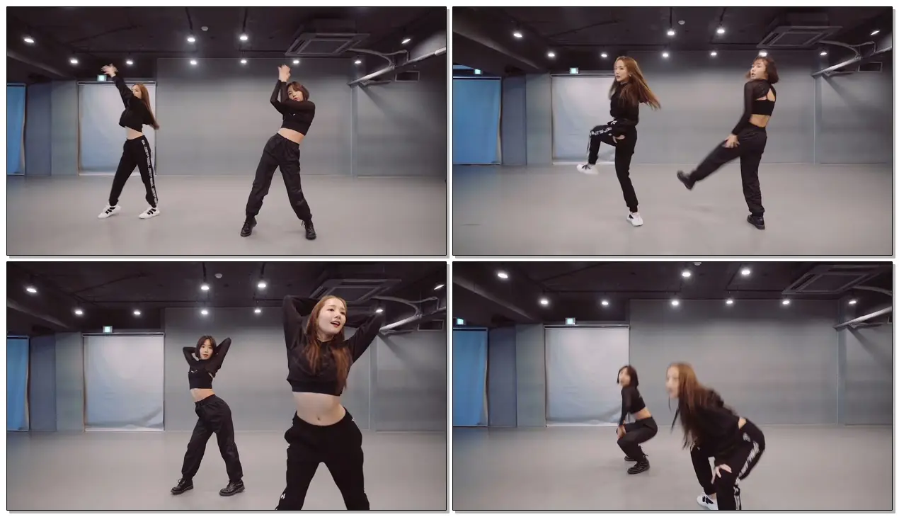 [박민영] 팬미팅 안무 연습 영상 God Is A Woman + Touch (Park Minyoung X May J Lee)