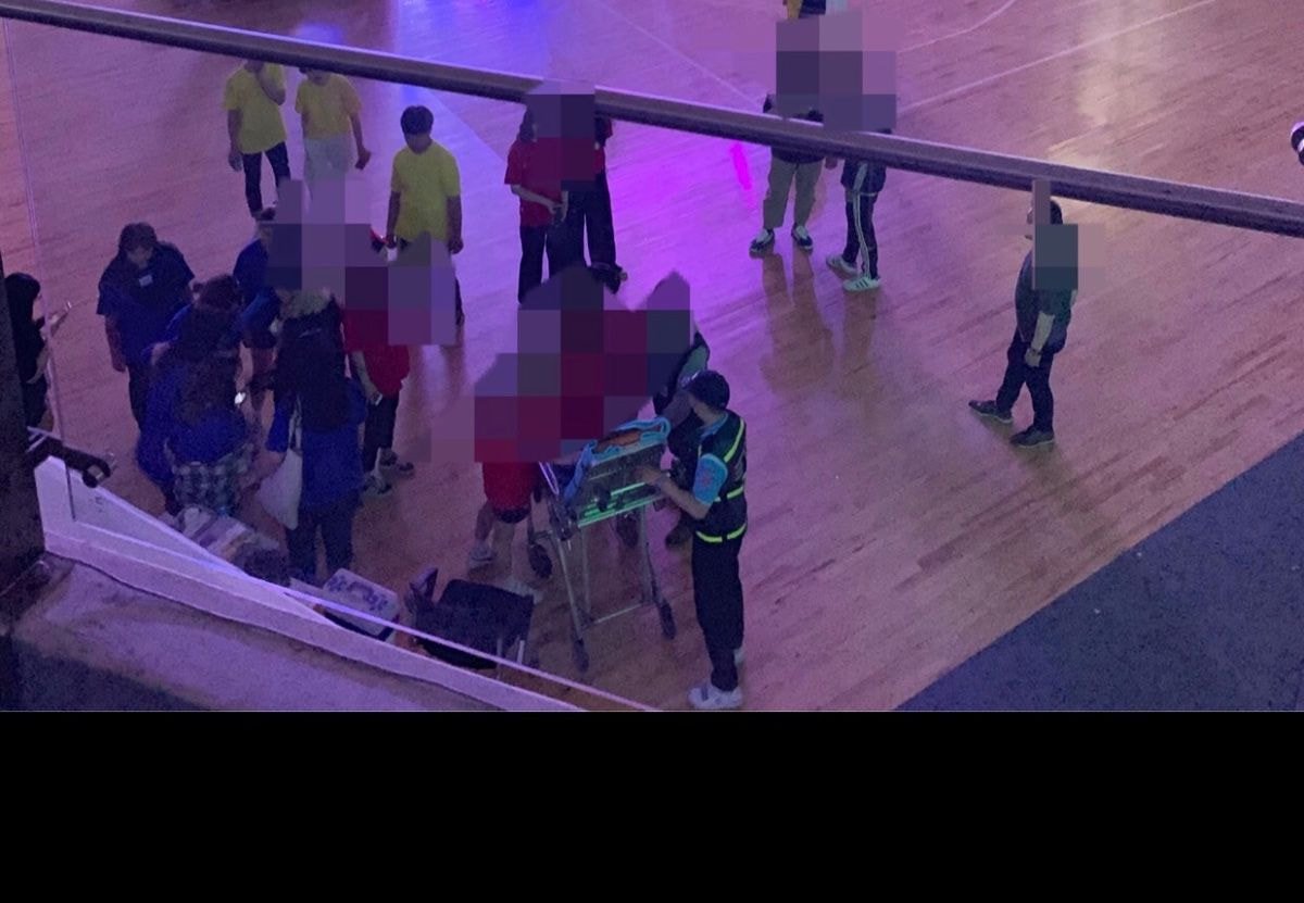 스윙스 대학축제 공연 도중 부상자 발생