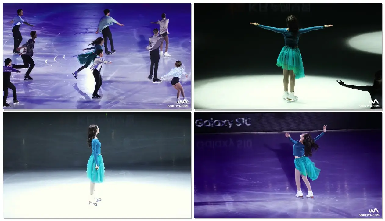 김연아 (Yuna Kim) 'Movement' 오프닝 직캠 @All That Skate 2019