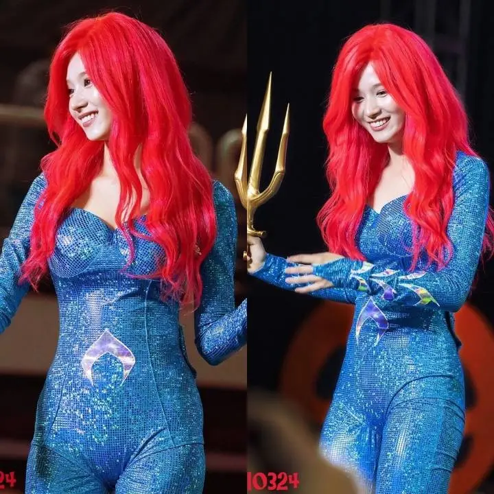 아쿠아우먼 사나 몸매