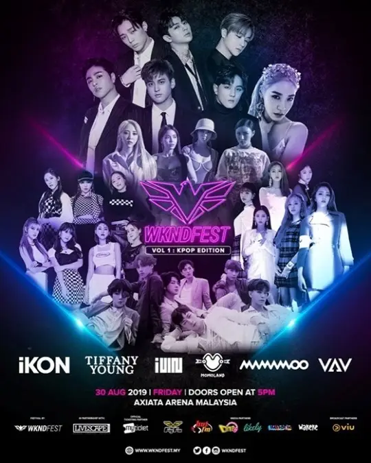 VAV, 말레이시아 K-POP 페스티벌 'WKND FEST 2019' 라인업 합류