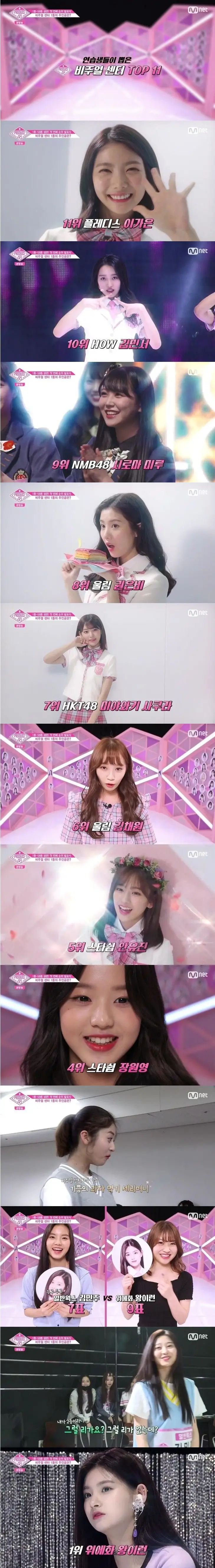 사소한것부터 뭔가가 이상했던 프로듀스 48