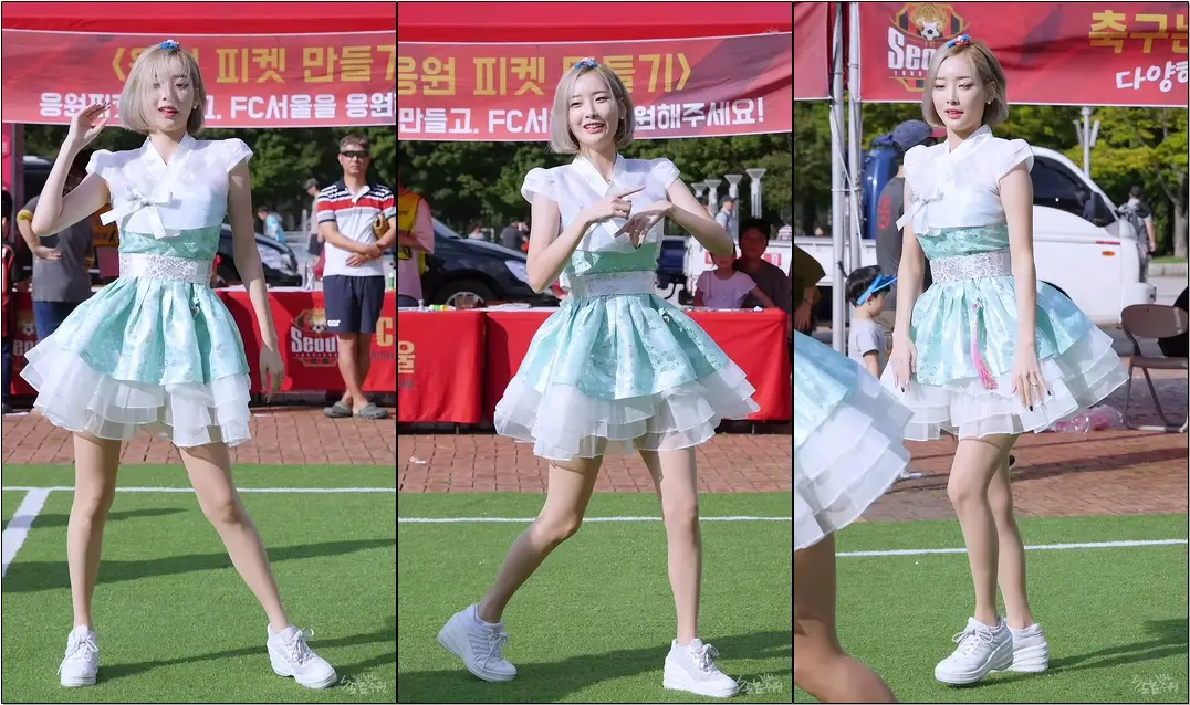 190915 FC서울 치어리더 'V걸스' 공연 - WiFi & Fancy (서현숙) 직캠