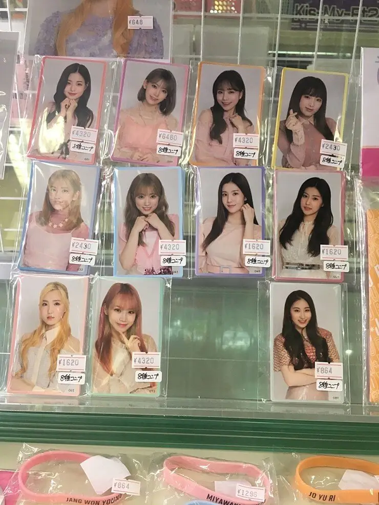 IZ*ONE 일본 인기순위