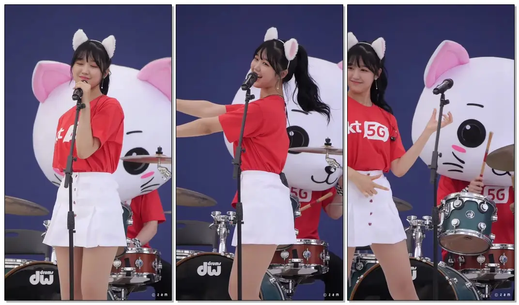190617 #락킷걸 Rockit Girl #한이슬 - 고양아 (피파U-20월드컵대표팀환영식 서울광장) #직캠 #fancam