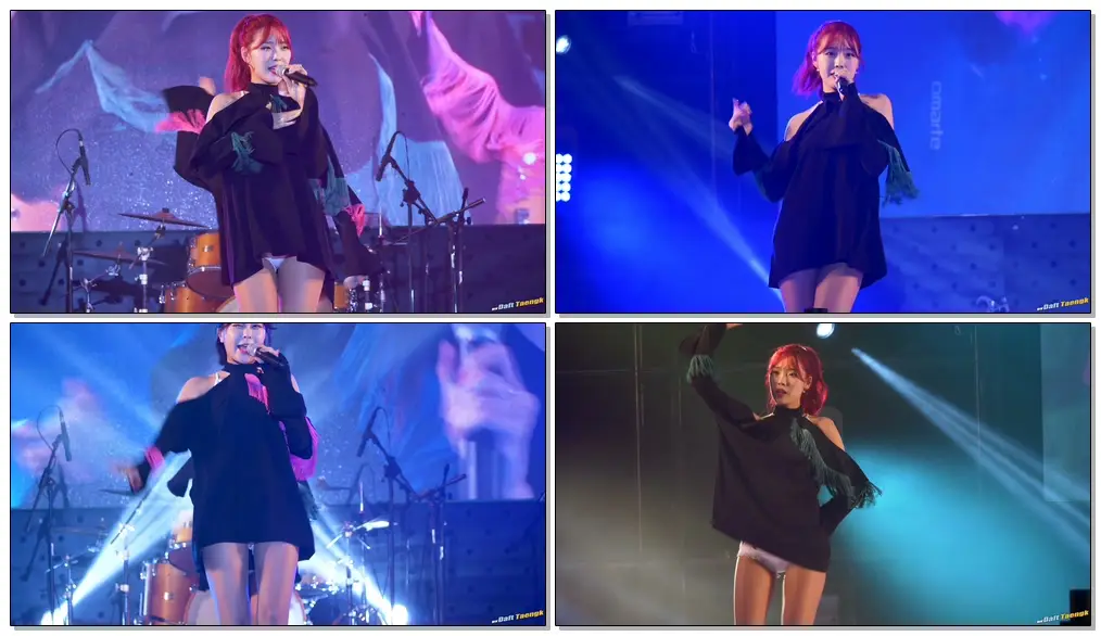 180914 서은 Seoeun 오로라 AURORA '타요타요' 4K 60P 직캠 @장수 한우랑사과랑 축제 by DaftTaengk