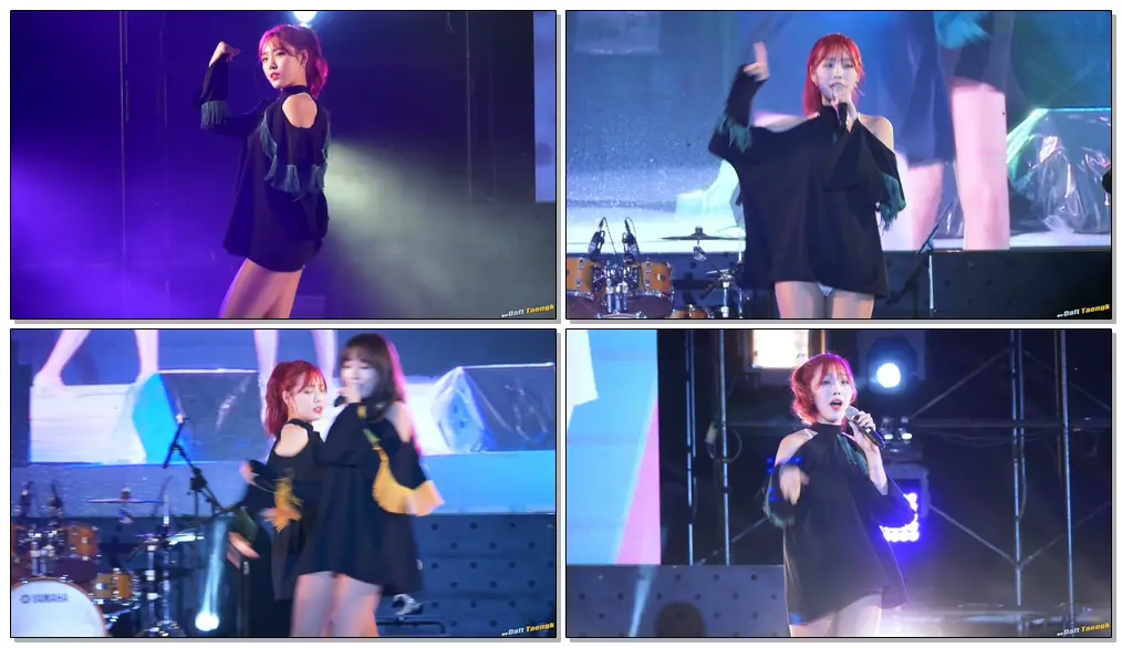 180914 서은 Seoeun 오로라 AURORA '따따블' 4K 60P 직캠 @장수 한우랑사과랑 축제 by DaftTaengk
