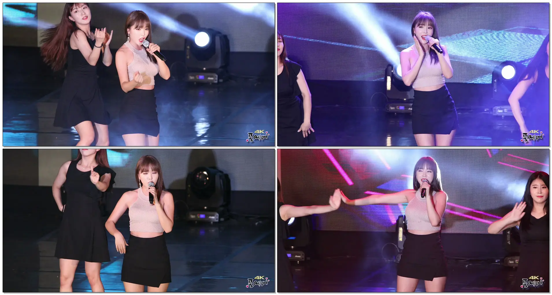 [4K] 180720 홍진영-따르릉 [향수 옥천 포도 복숭아 축제] 직캠(fancam) by 포에버