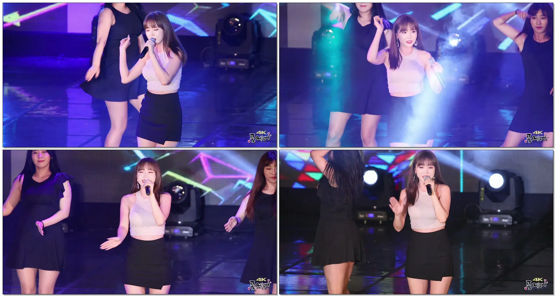 [4K] 180720 홍진영-잘가라 [향수 옥천 포도 복숭아 축제] 직캠(fancam) by 포에버