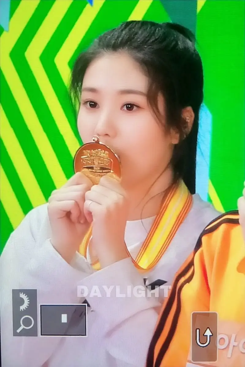 아육대 계주 은비 금메달