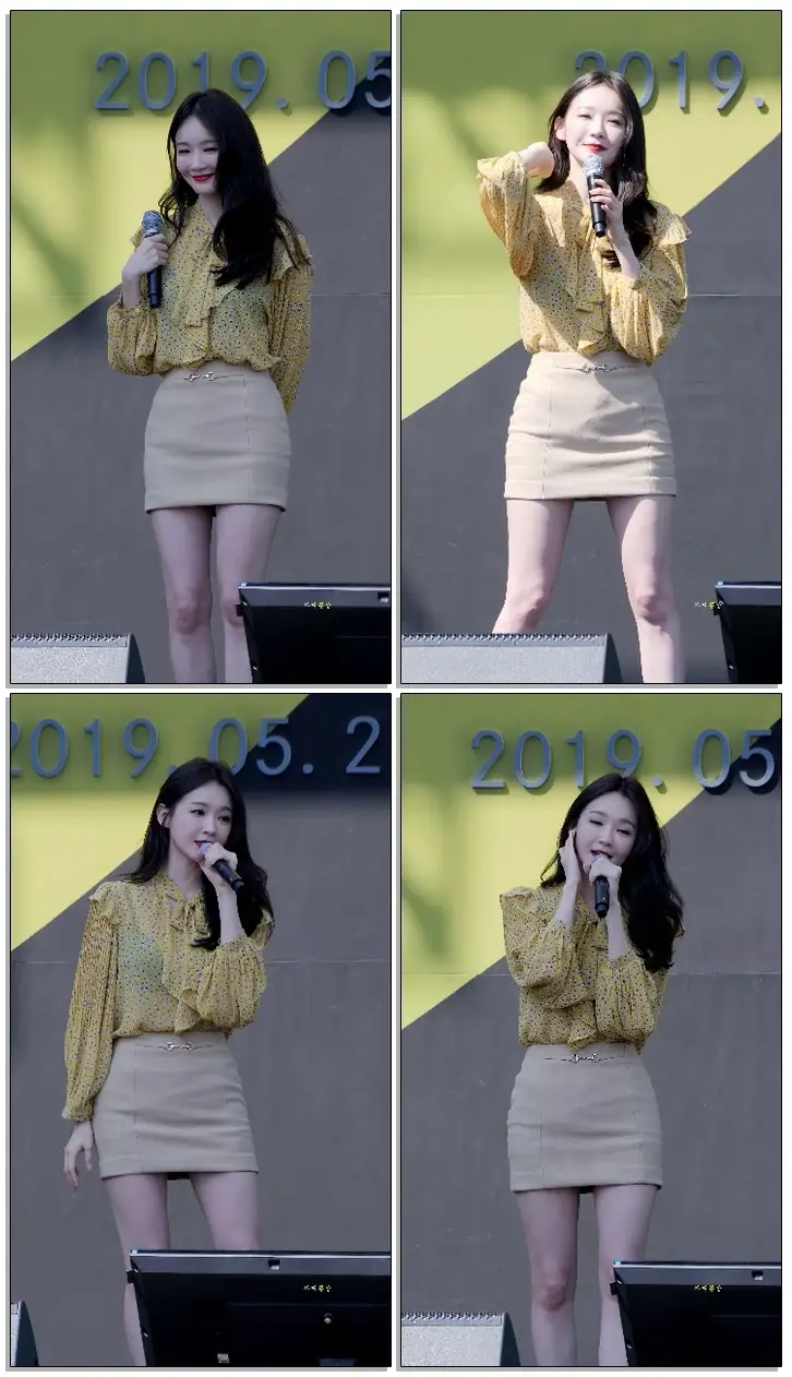 #DAVICHI #다비치 #강민경 '안녕이라고 말하지마' 벤츠기브앤레이스 여의도공원 190526