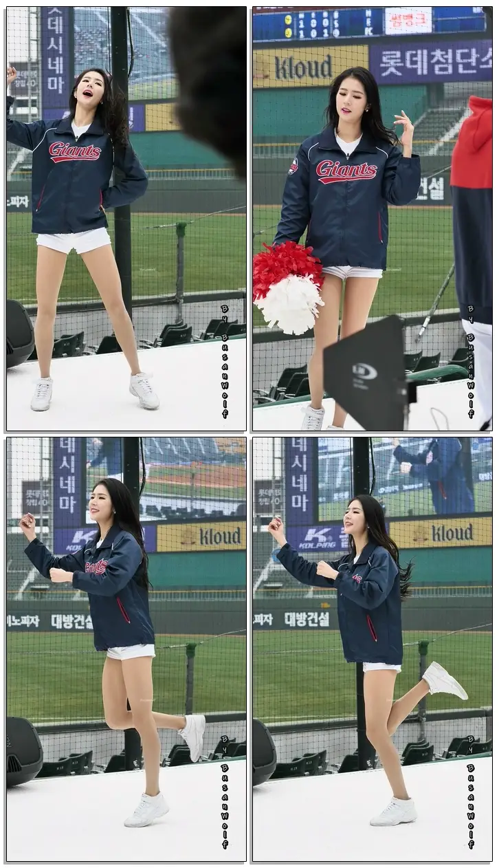 롯데자이언츠 치어리더(CheerLeader) 박기량(Park Kiryang) 직캠 챔피언 롯데 응원가 2019 프로야구 부산사직야구장