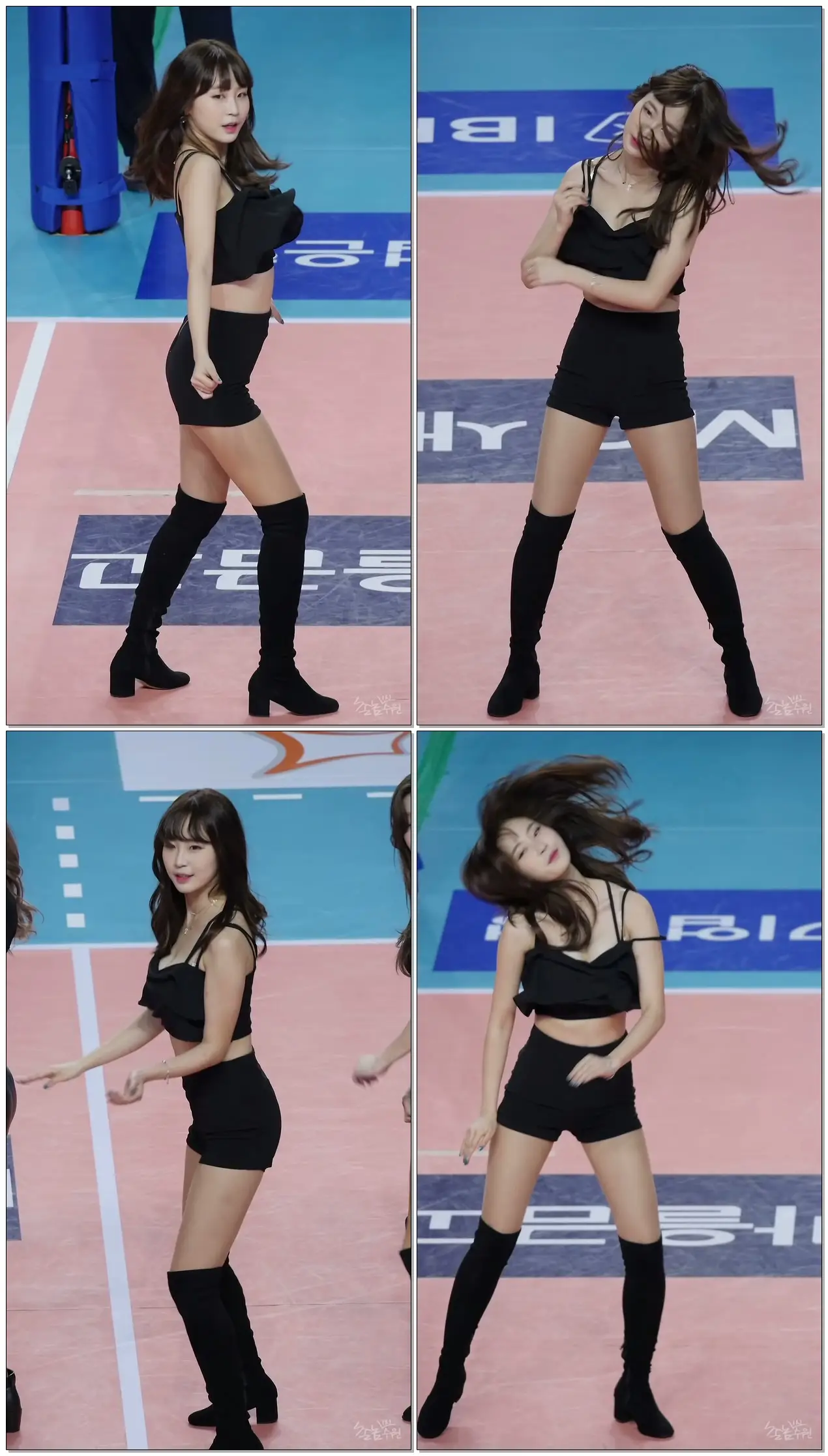 190227 IBK기업은행 알토스 배구단 치어리더공연 - Focus (유주흔) 직캠 by 수원촌놈 [화성시종합스포츠타운]