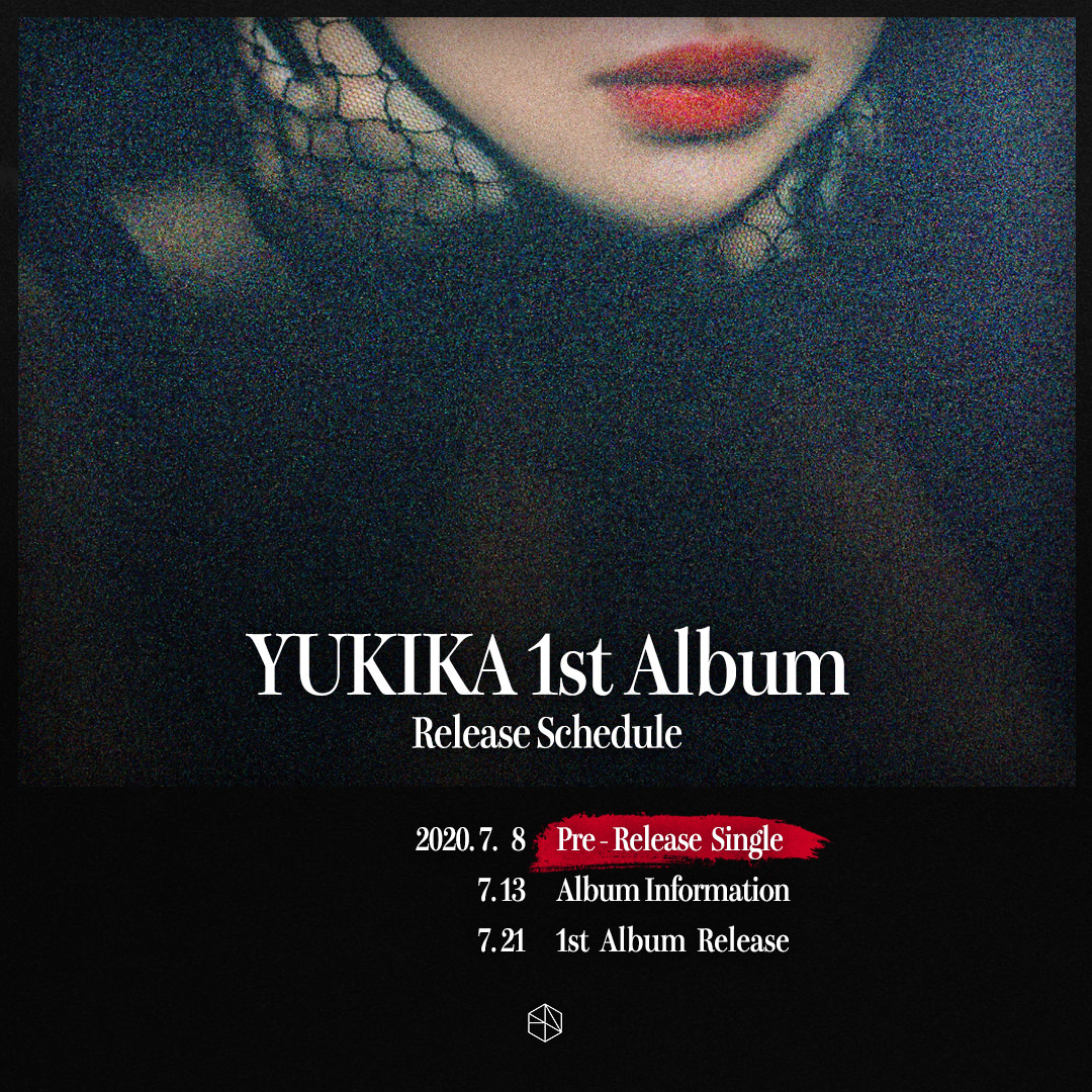 유키카(YUKIKA ) 첫번째 앨범 릴리즈 스케줄