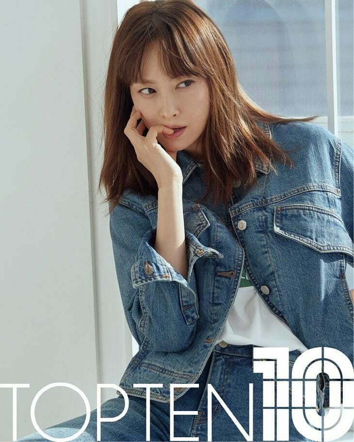 TOPTEN10 × 이나영 2020 데님 컬렉션
