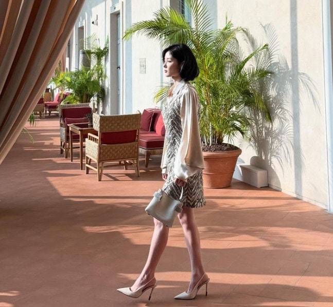 단발로 머리 자른 김유정 근황