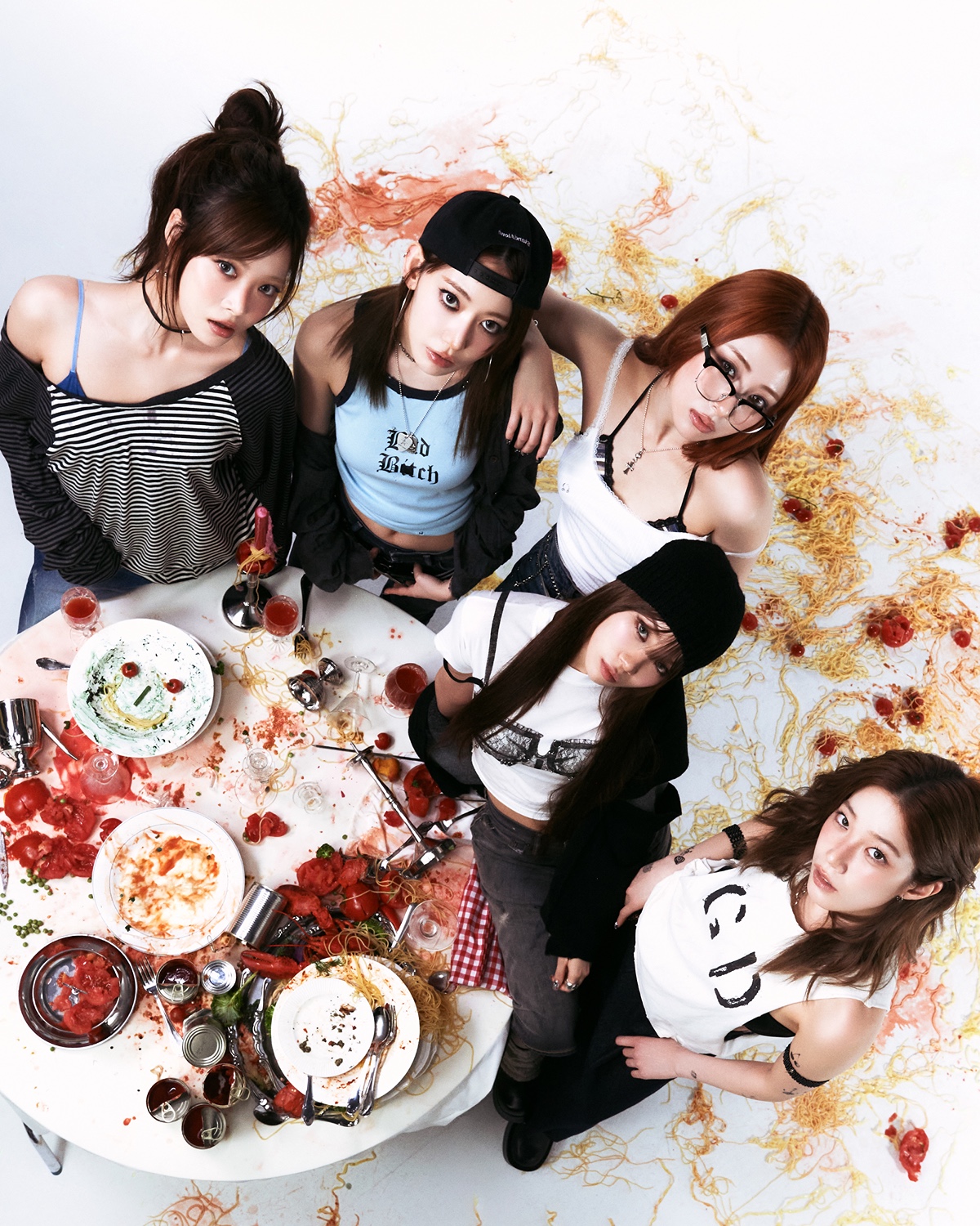 LE SSERAFIM (르세라핌) 'SPAGHETTI' CONCEPT PHOTO - COMPACT BITES