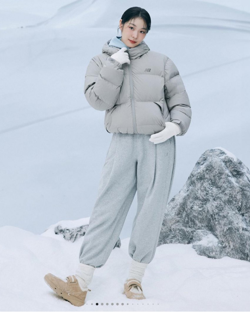 김연아 뉴발란스 겨울화보