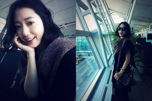 박신혜 근황, 출국 전 공항에서 셀카