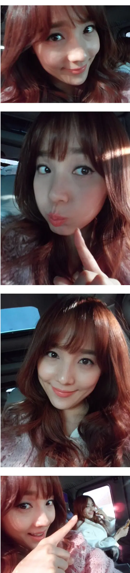 유진 초근접 셀카