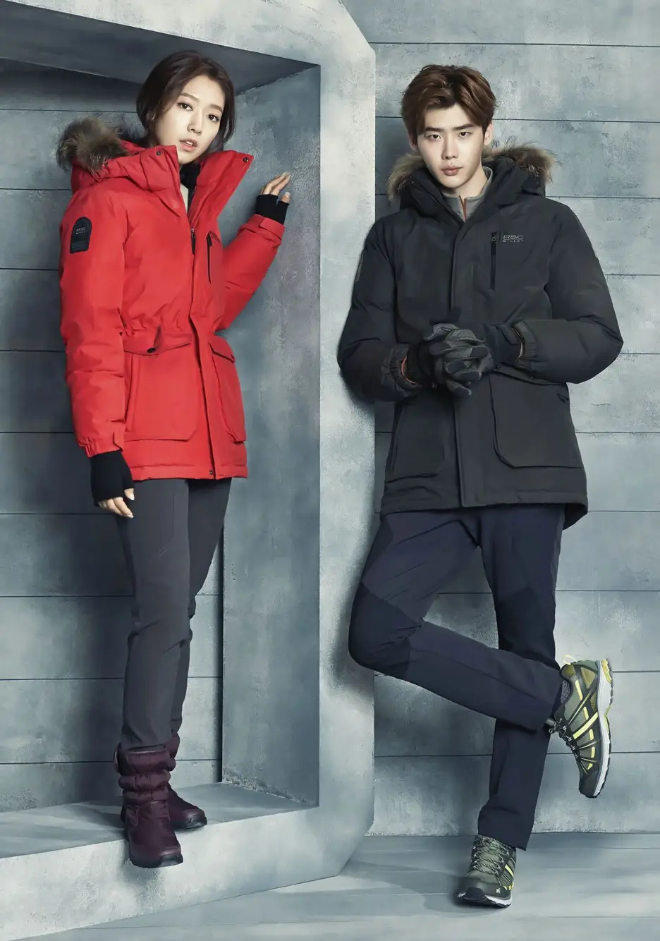 박신혜 & 이종석 밀레 2015 F/W 시즌 겨울화보